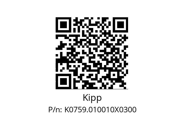   Kipp K0759.010010X0300