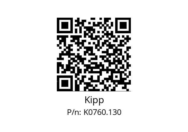   Kipp K0760.130