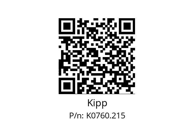   Kipp K0760.215