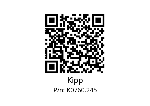   Kipp K0760.245