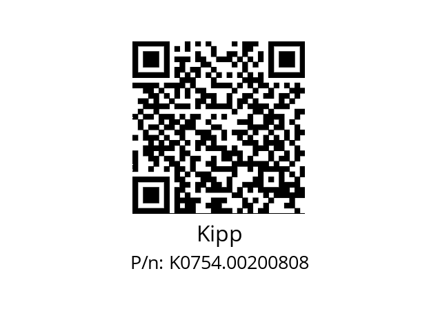   Kipp K0754.00200808