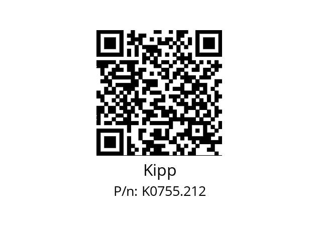   Kipp K0755.212