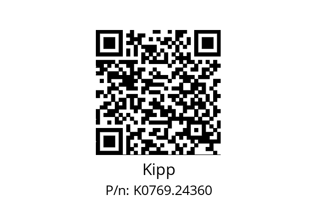   Kipp K0769.24360