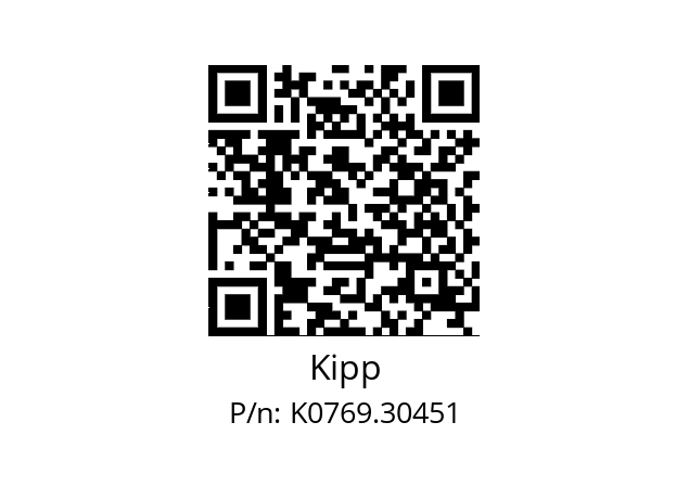   Kipp K0769.30451