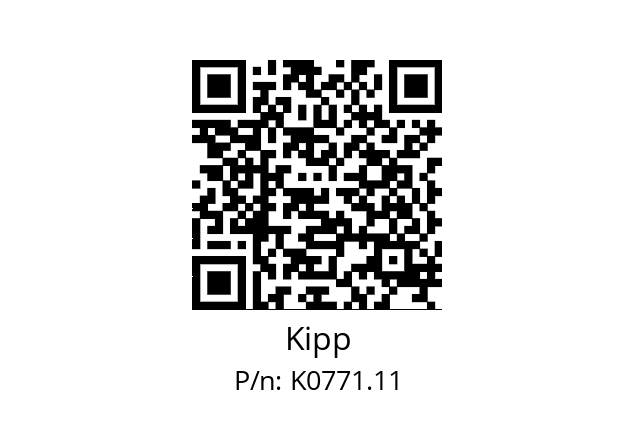   Kipp K0771.11