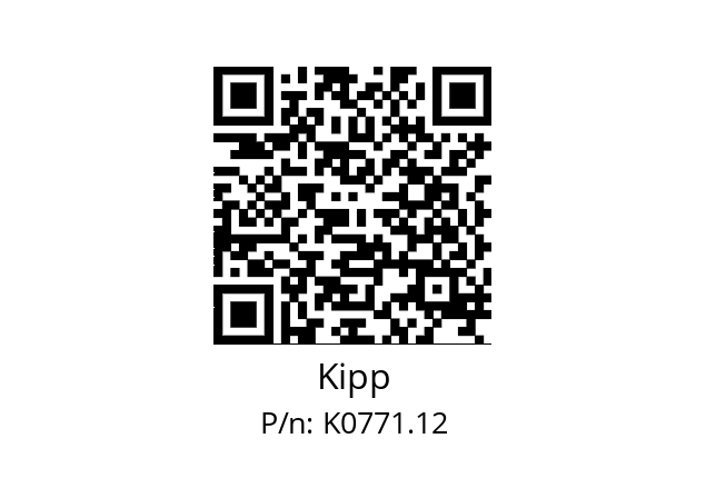   Kipp K0771.12