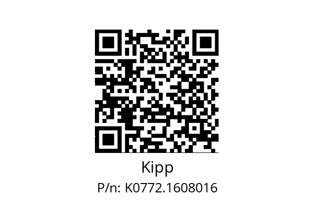   Kipp K0772.1608016