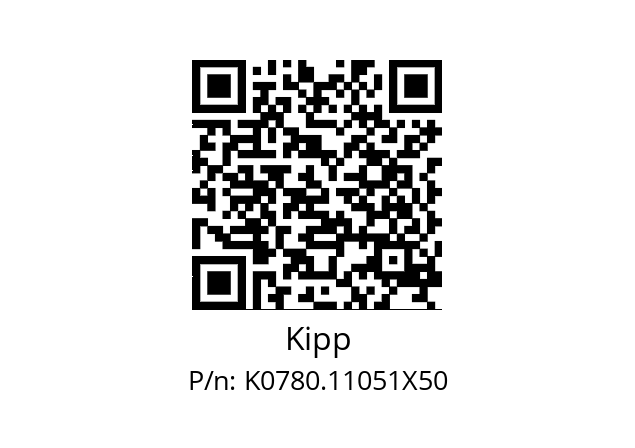   Kipp K0780.11051X50