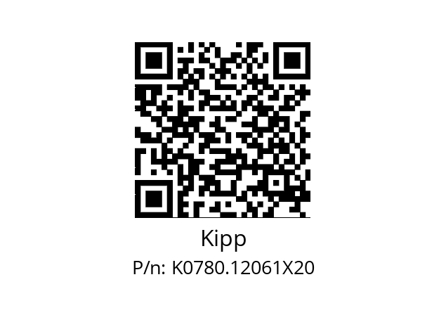   Kipp K0780.12061X20