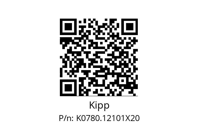   Kipp K0780.12101X20