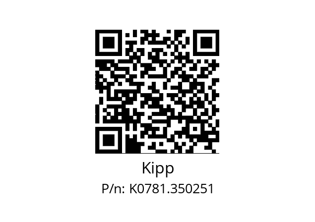   Kipp K0781.350251