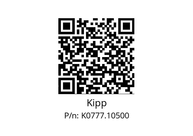   Kipp K0777.10500