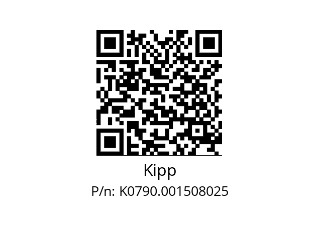   Kipp K0790.001508025