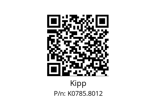   Kipp K0785.8012