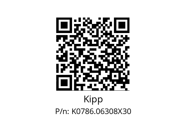   Kipp K0786.06308X30