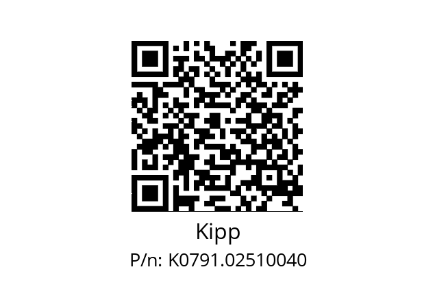   Kipp K0791.02510040