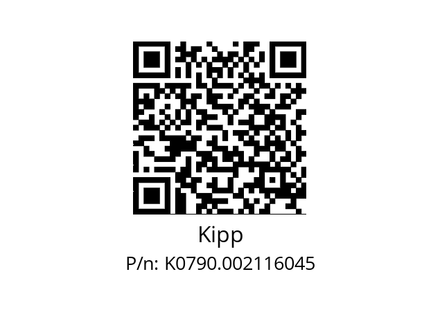   Kipp K0790.002116045