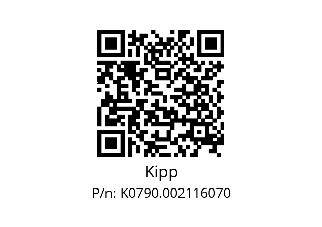   Kipp K0790.002116070