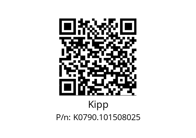   Kipp K0790.101508025