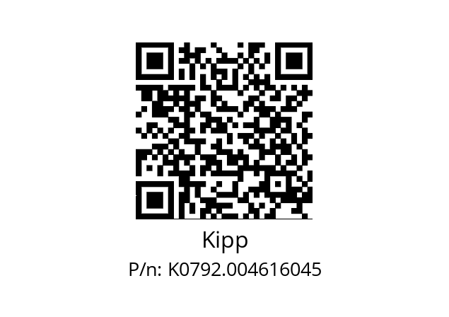   Kipp K0792.004616045