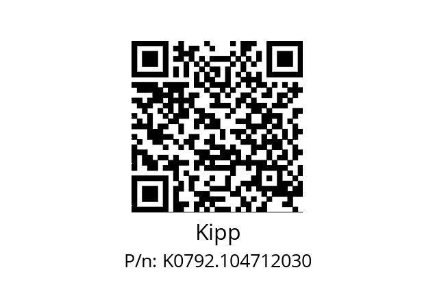   Kipp K0792.104712030