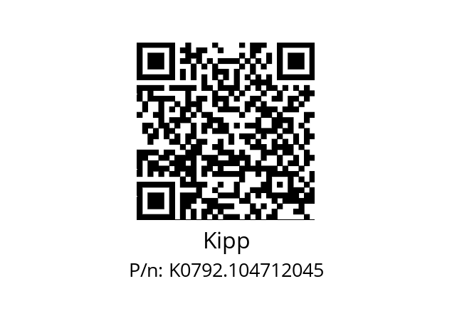   Kipp K0792.104712045