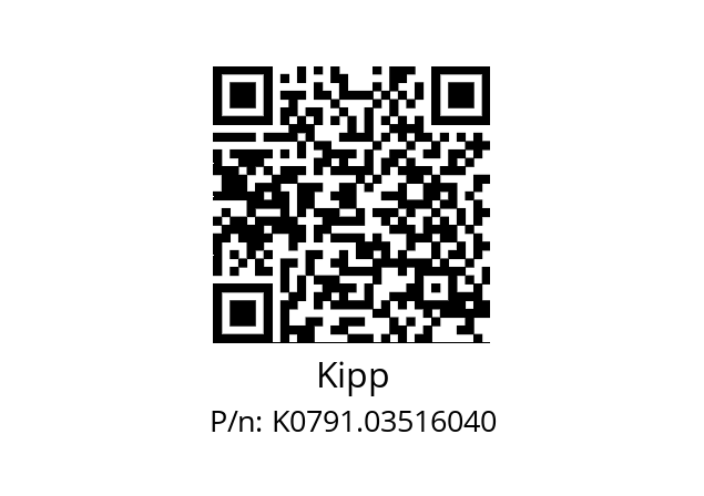   Kipp K0791.03516040