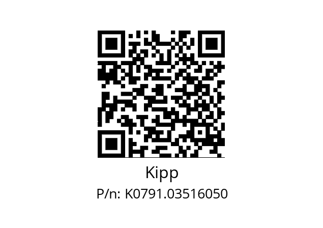   Kipp K0791.03516050