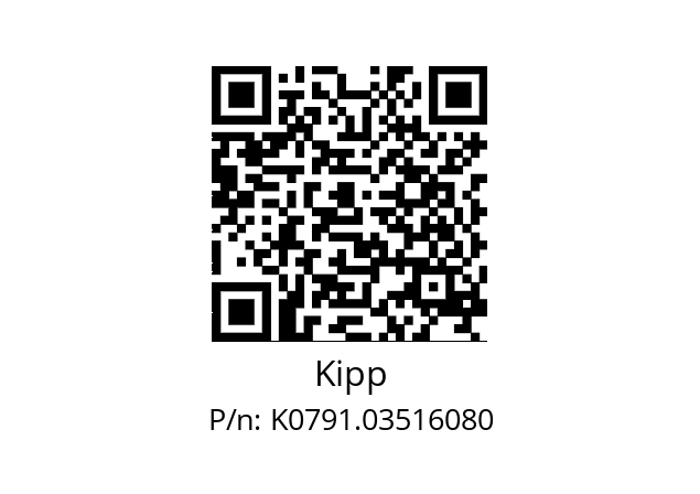   Kipp K0791.03516080