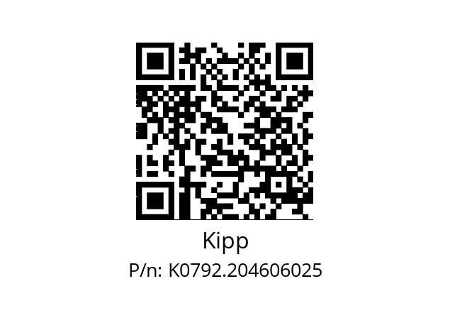   Kipp K0792.204606025