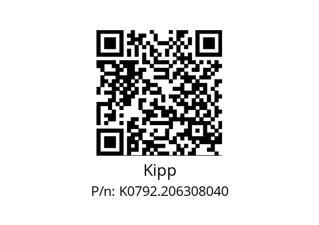   Kipp K0792.206308040