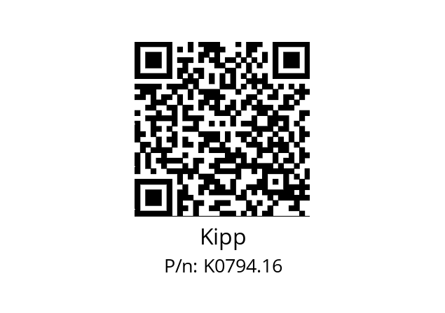   Kipp K0794.16