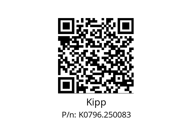   Kipp K0796.250083