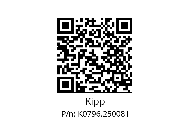   Kipp K0796.250081