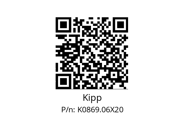   Kipp K0869.06X20