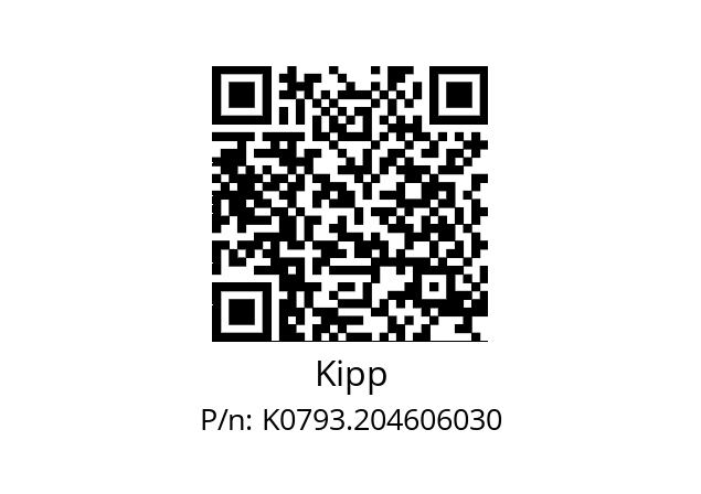   Kipp K0793.204606030