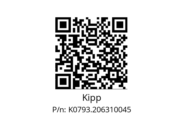   Kipp K0793.206310045