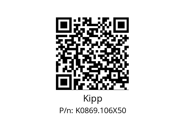   Kipp K0869.106X50