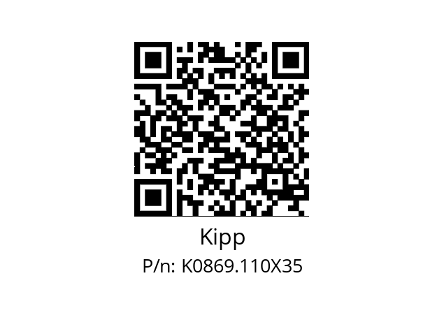   Kipp K0869.110X35