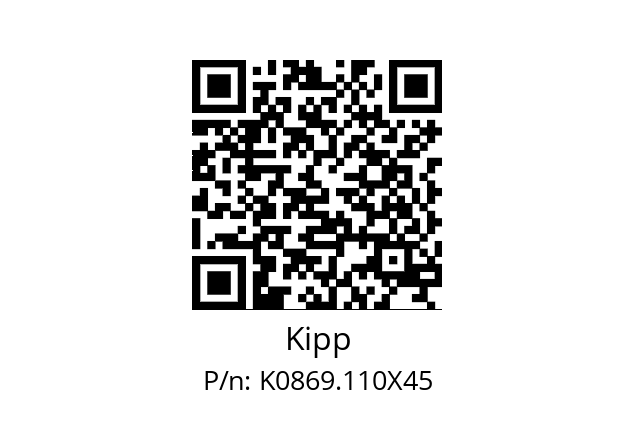   Kipp K0869.110X45