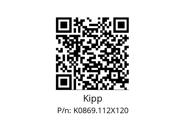   Kipp K0869.112X120