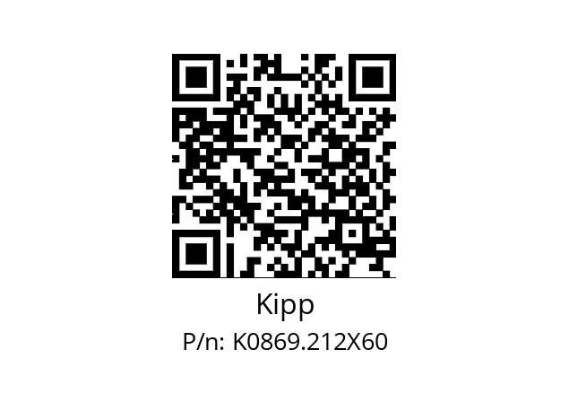   Kipp K0869.212X60