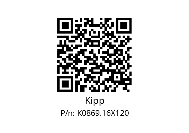   Kipp K0869.16X120