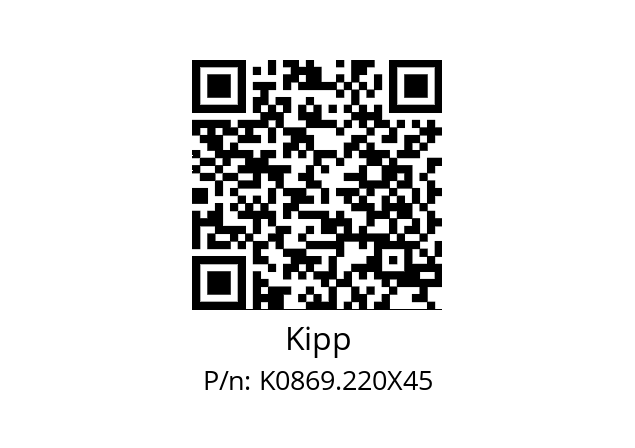   Kipp K0869.220X45