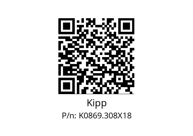   Kipp K0869.308X18