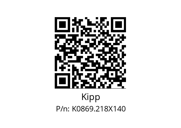   Kipp K0869.218X140