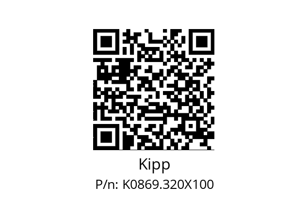   Kipp K0869.320X100