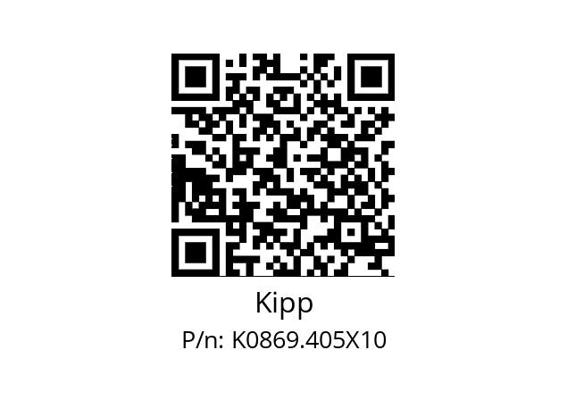   Kipp K0869.405X10