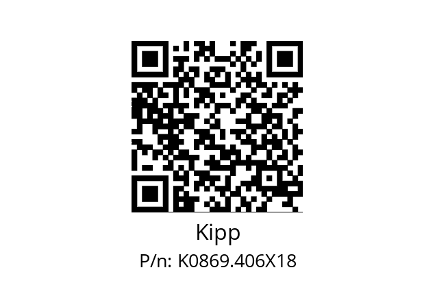   Kipp K0869.406X18