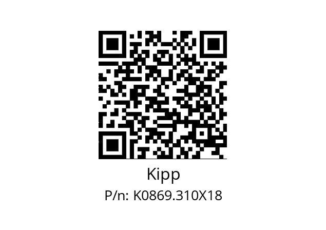   Kipp K0869.310X18